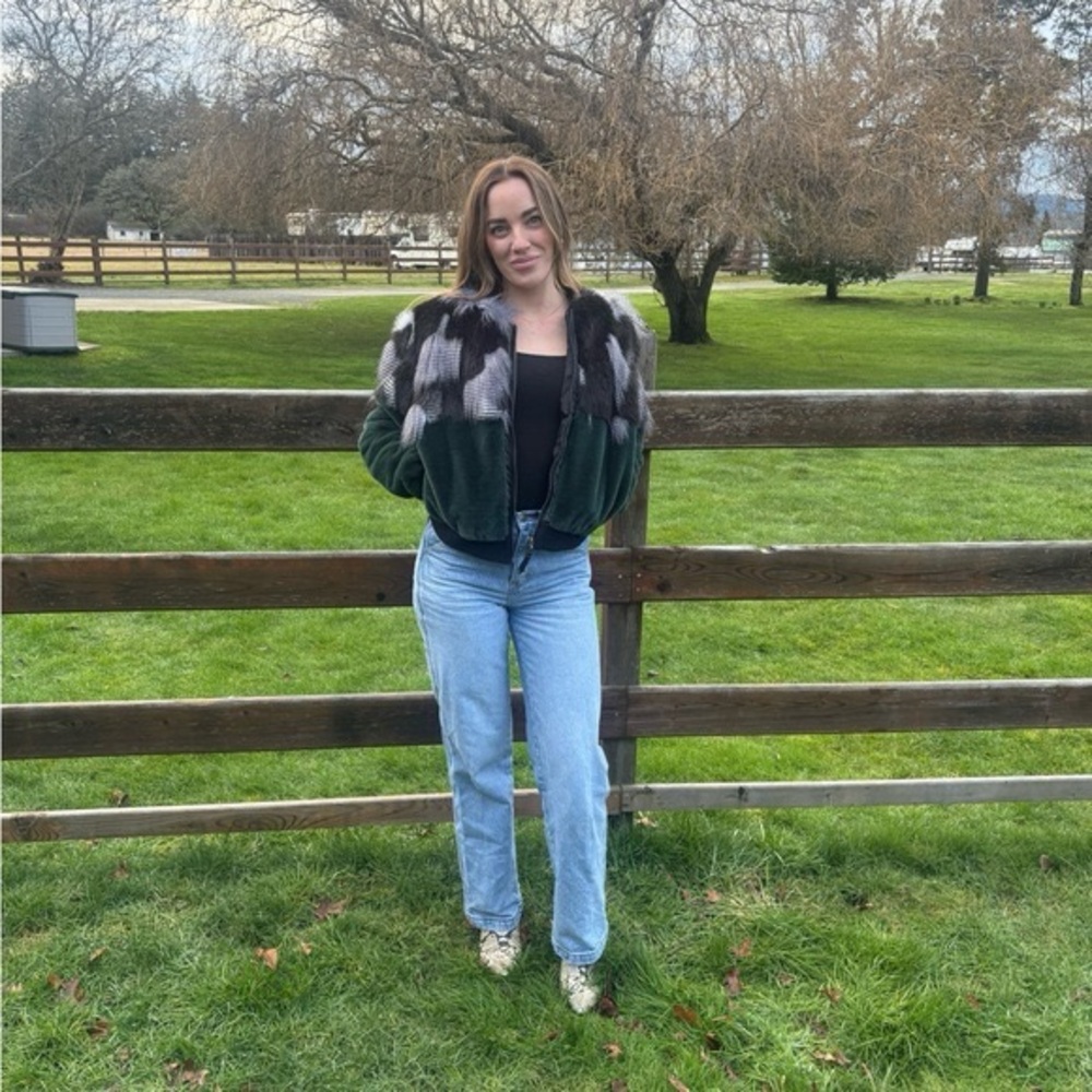 Noisy May faux fur jacket - Picture 2 of 9